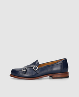 Double monk Loafer - Blau