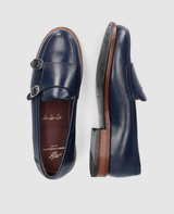 Double monk Loafer - Blau