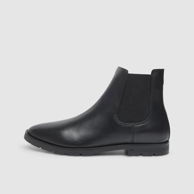 Schwarze Stiefel für Herren