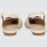GEORGIE SLINGBACK - Linen