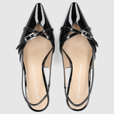GEORGIE SLINGBACK 50 - Black