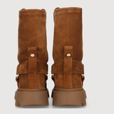 BIKER WOOL - Brown