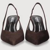 LIDIA SLINGBACK 70 - Dark Brown