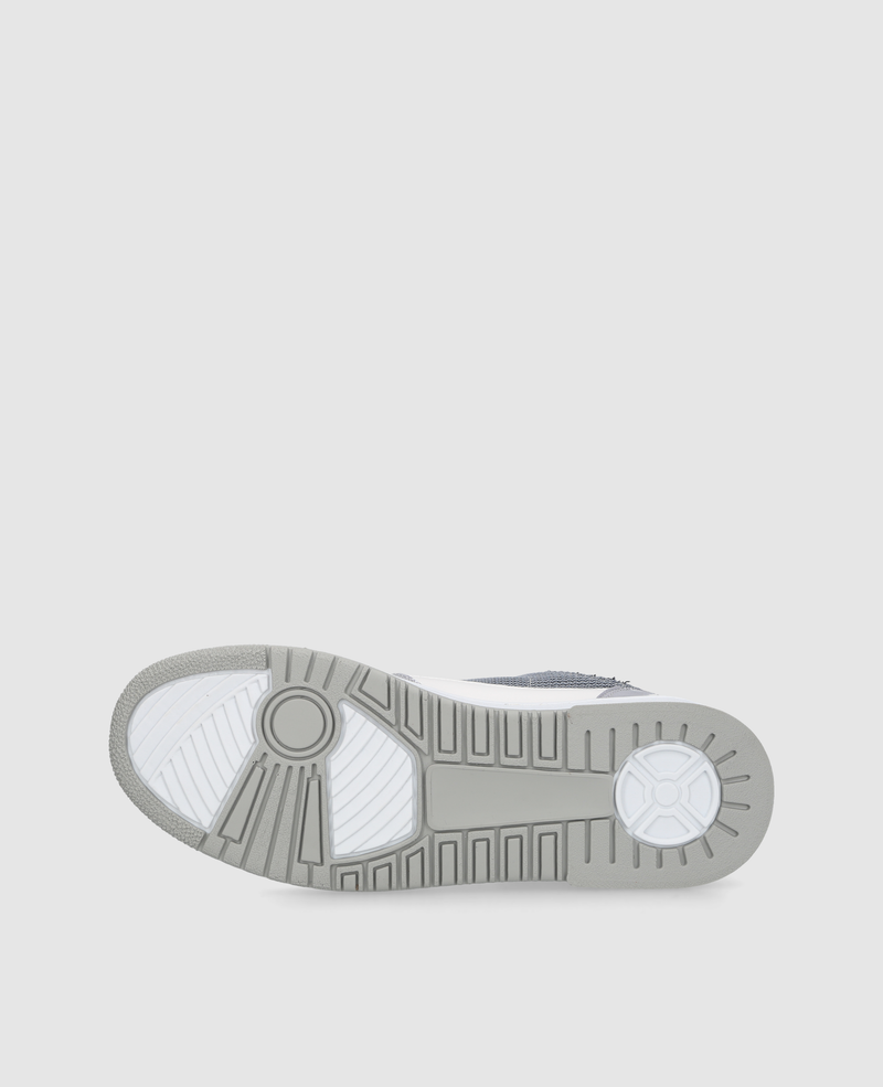 Basketball Sneaker - Weiß/Grau