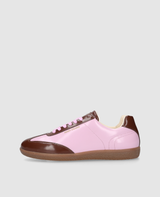 Indoor Sneaker - Braun/Rosa