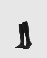 FALKE Family Damen Kniestrümpfe - black
