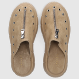MATILDA MULE SUEDE - Beige
