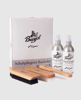 Burgol Schuhpflegeset Rauleder - Farblos