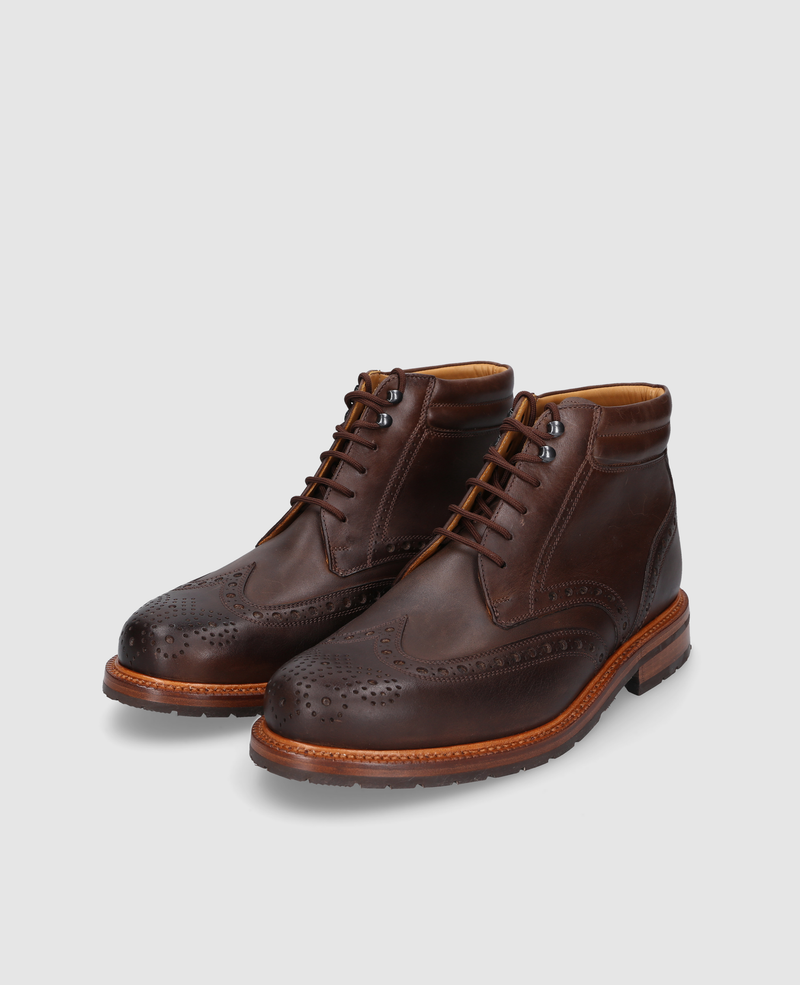 Janosh Full Brogue H - Dunkelbraun