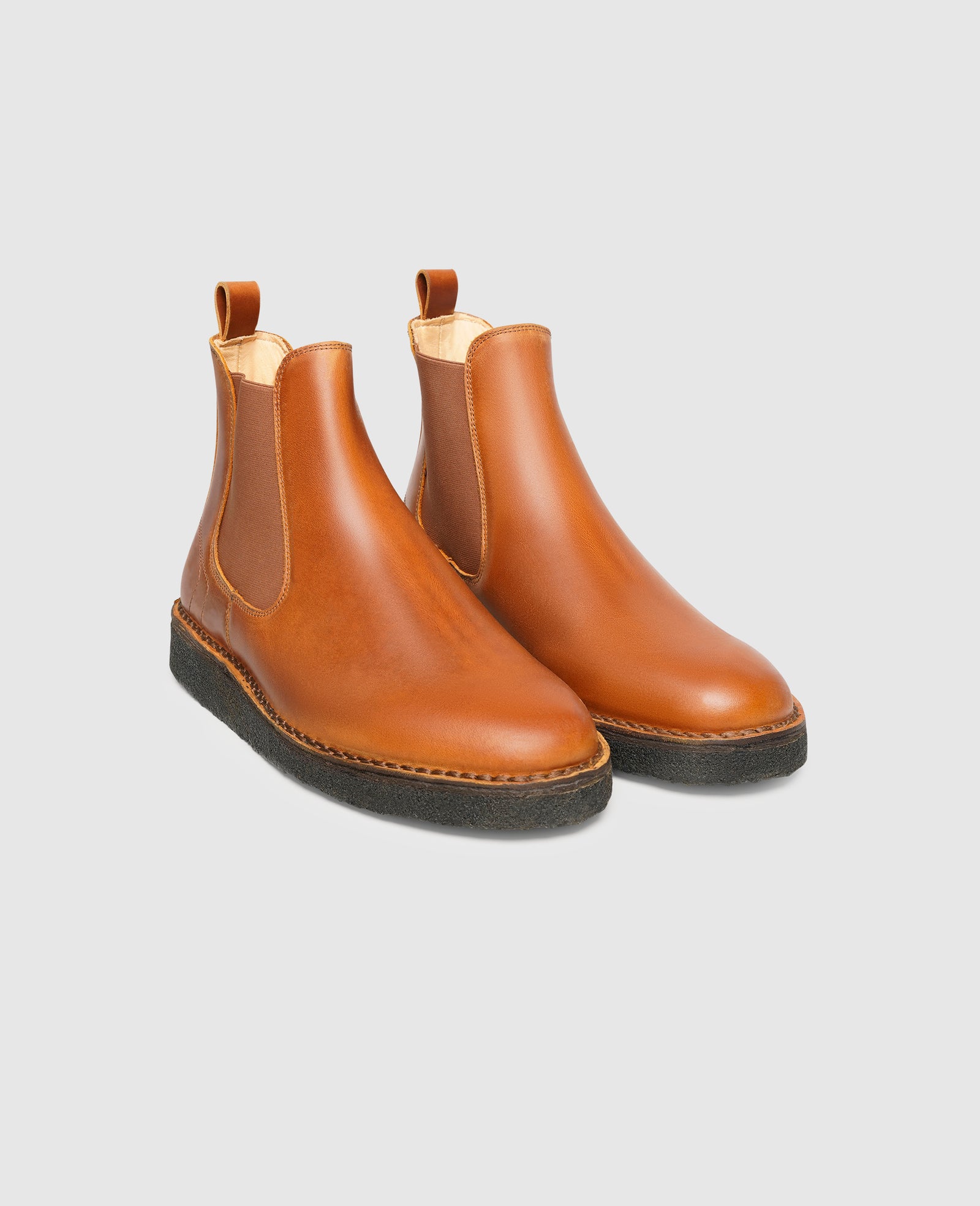 Flexible Chelsea Boots für Herren mit stabiler Kreppsohle