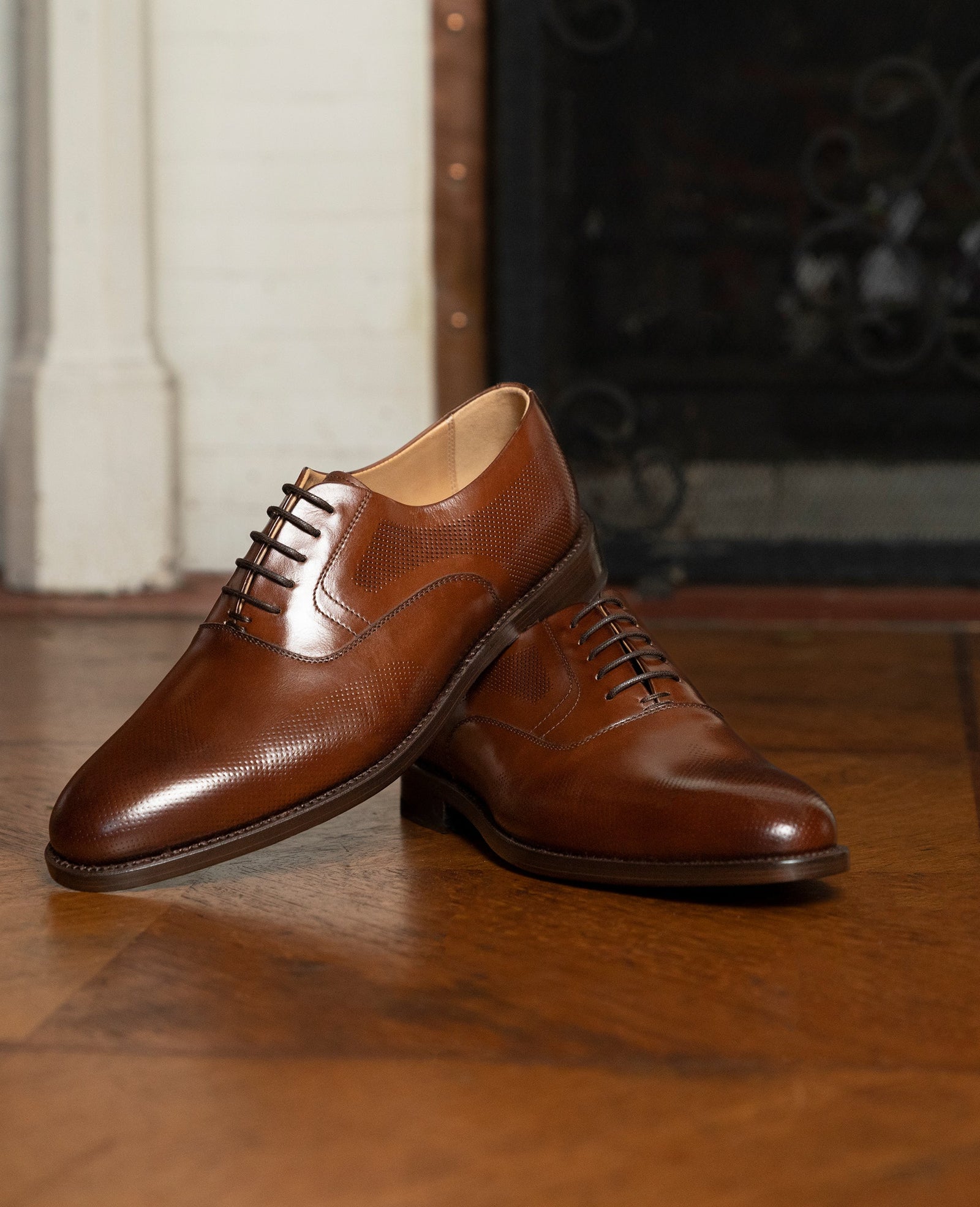 Marshall FBO Oxford in Braun Henry Stevens Shoepassion