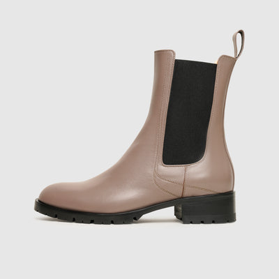 Beige Boots für Damen