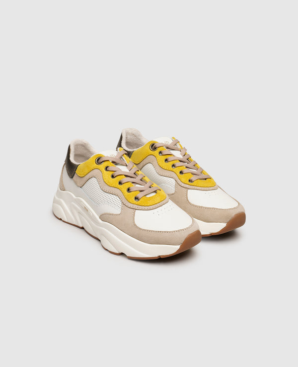 Rock - Weiß/Taupe