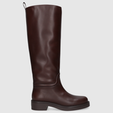 CELIA RIDING BOOT - Walnut