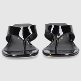VINNIE WEDGE THONG 5 - Black