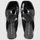VINNIE WEDGE THONG 5 - Black