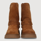 BIKER WOOL - Brown