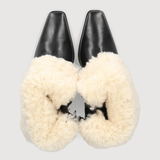 BETTINA WINTER ANKLE BOOT 50 - Black/Natural