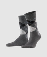 Burlington Manchester Herren Socken - anthracite mel.