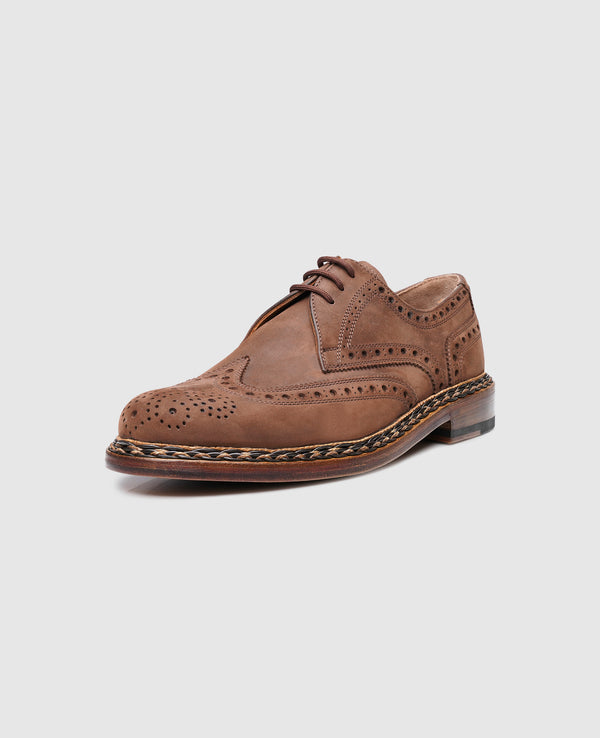 Buda Full-Brogue J - Coffee