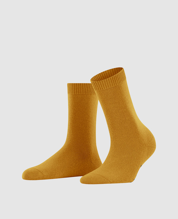 FALKE Cosy Wool Damen Socken - amber