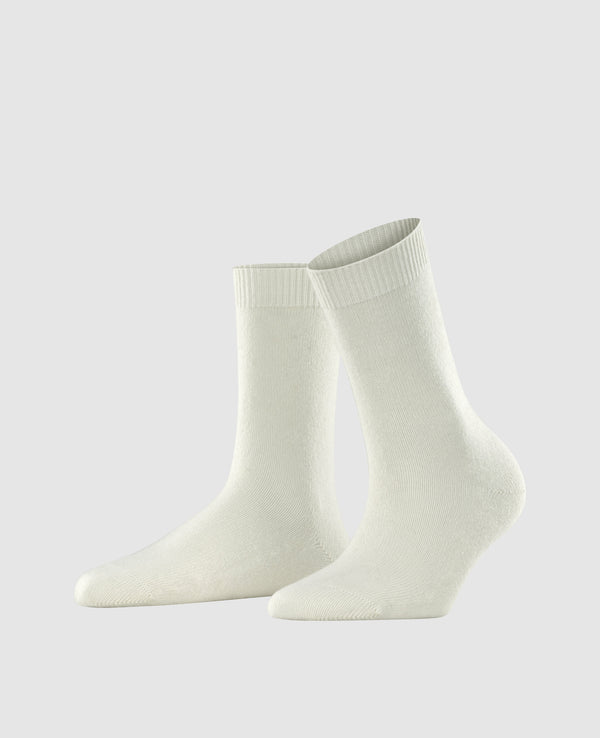 FALKE Cosy Wool Damen Socken - off-white