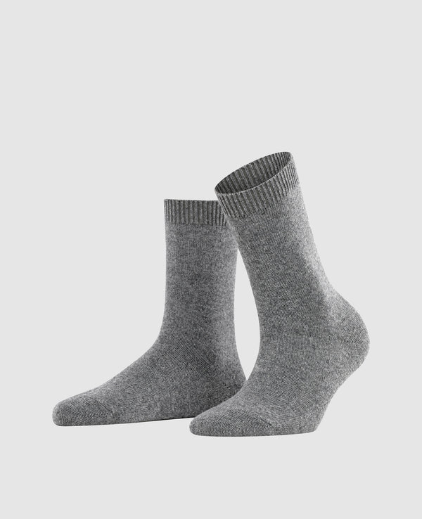 FALKE Cosy Wool Damen Socken - greymix