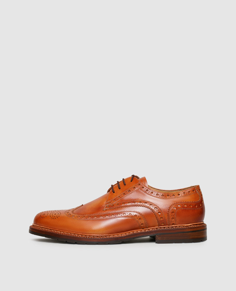 Genf H Full-Brogue TC - Cognac