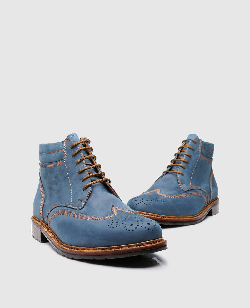 Janosh K Full-Brogue M - Denim