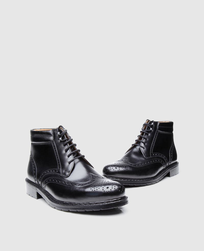 Janosh K Full-Brogue AC - Schwarz