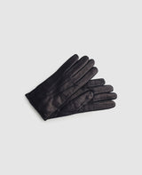 Handschuhe mit Ziernaht - Dunkelblau